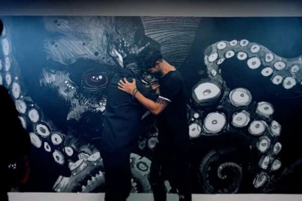 Кракен kraken декор стен